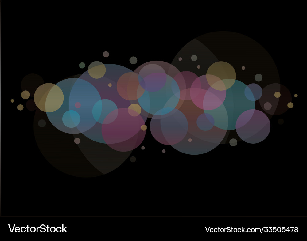 Abstract round circle background Vector Image