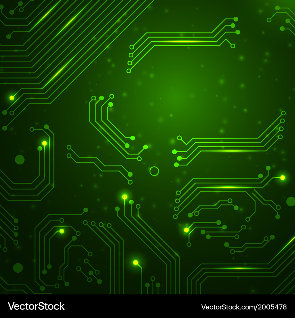 Technology background with space for your text Vector Image