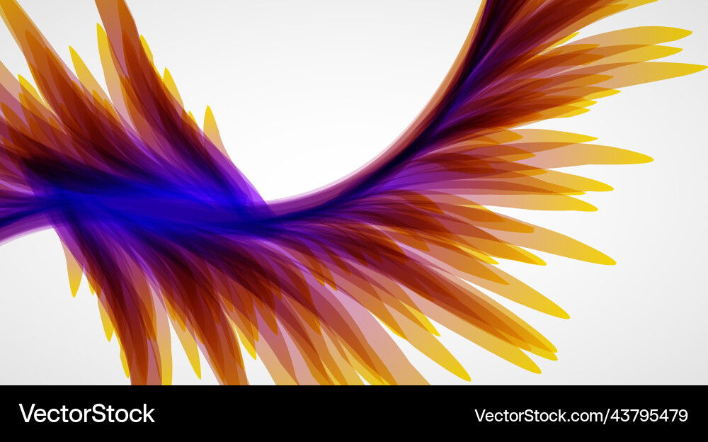 Abstract background with gradient colors vector image