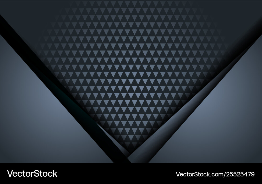 Gray background overlap layer with glitter Vector Image