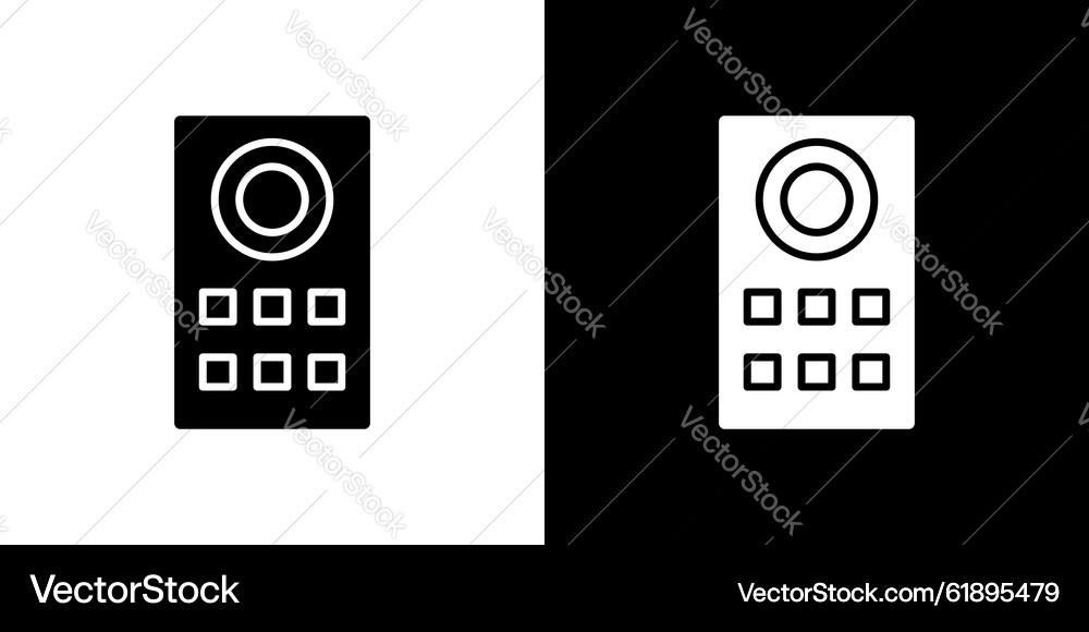 Intercom Symbol Flat Icon – Royalty-Free Vector | VectorStock