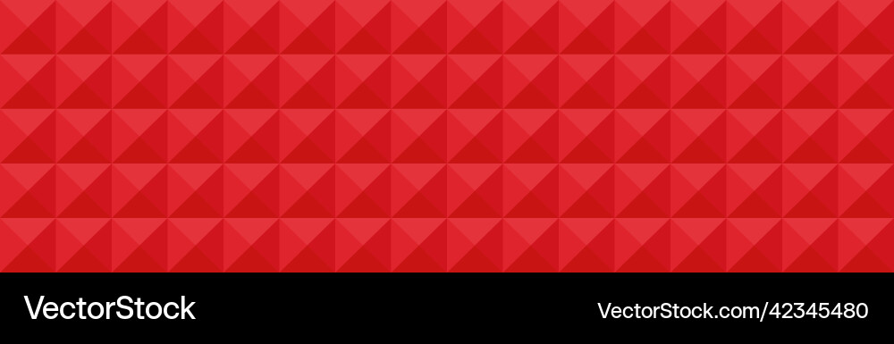 Abstract panoramic web background red squares Abstract panoramic web background red squares Vector Image