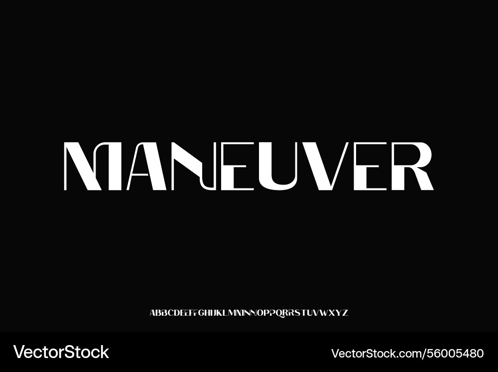 Display alphabet font design suitable Display alphabet font design suitable vector image