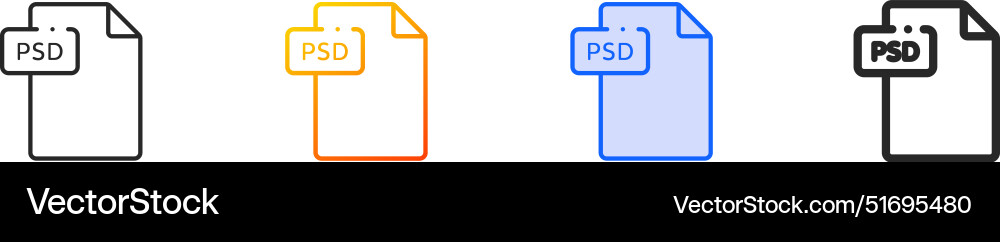 Document iconthin linear gradient blue stroke Vector Image