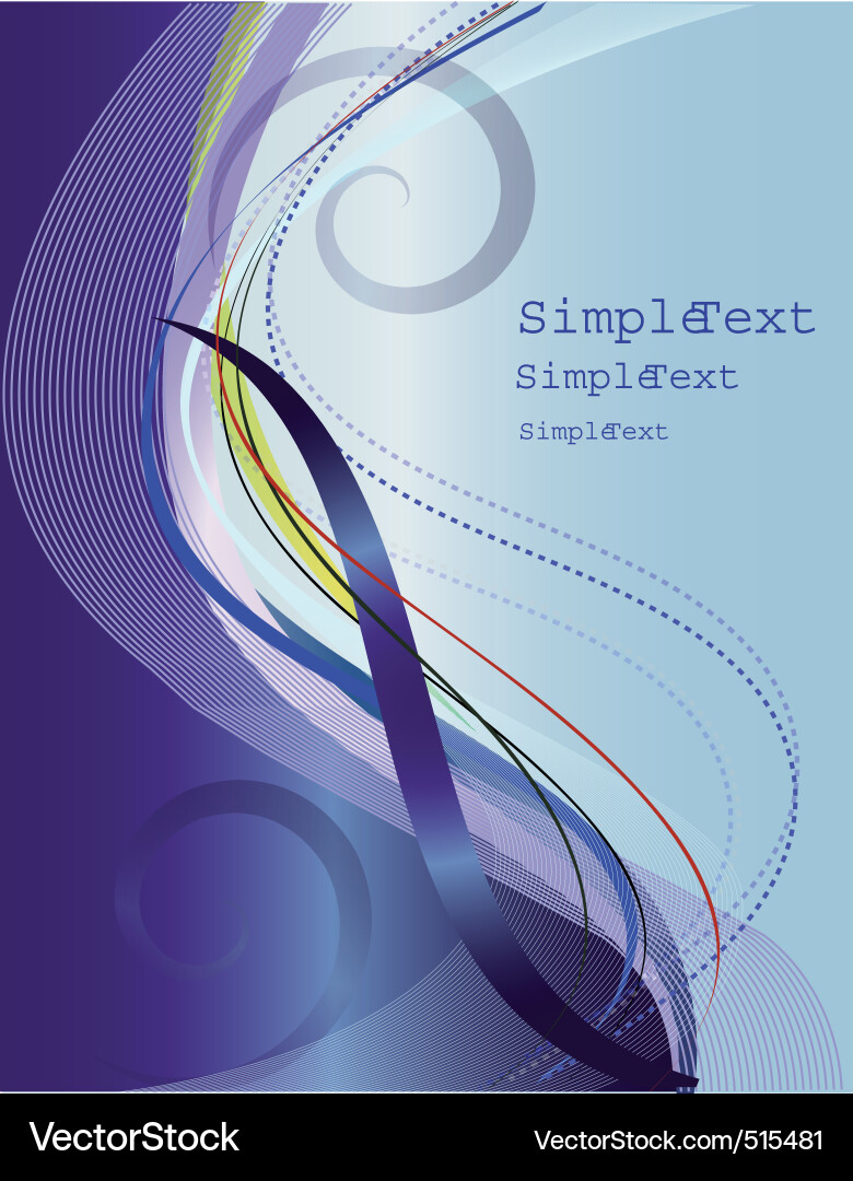 Abstract background Vector Image