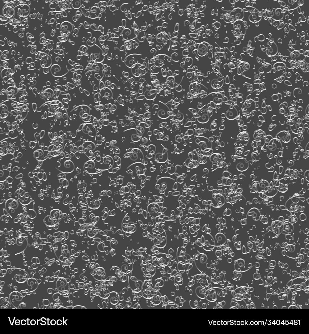 Abstract pattern with doodle and swirl Vector Image