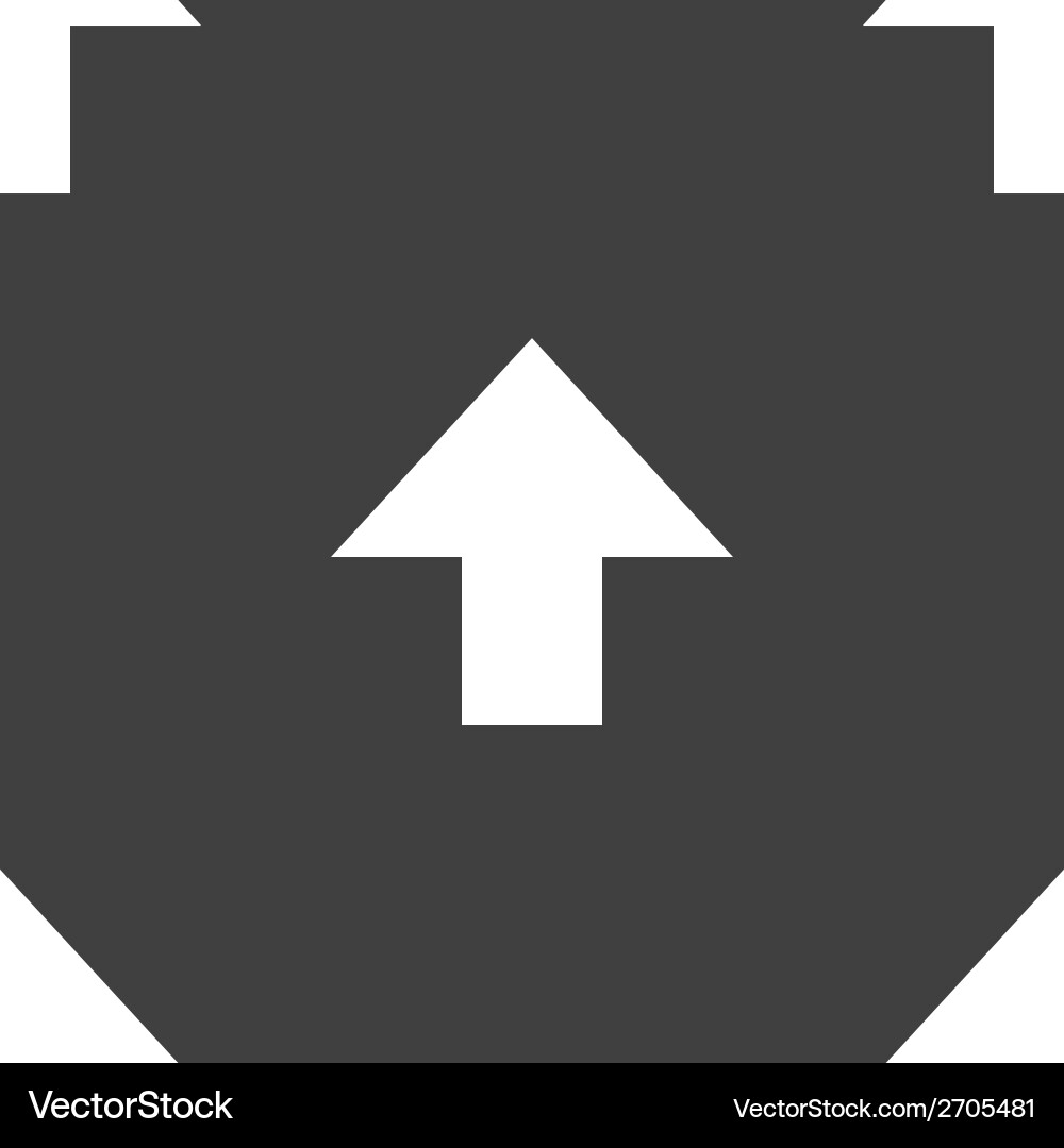 Arrow web icon flat design seamless pattern Vector Image