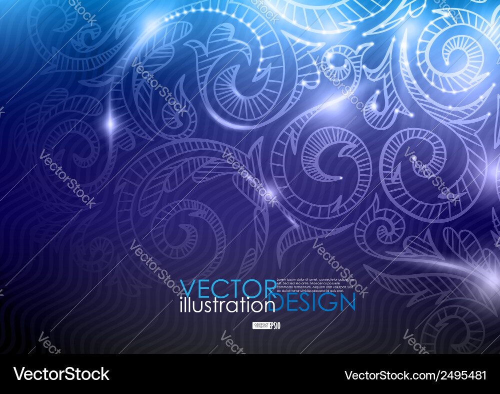 Neon pattern background Vector Image