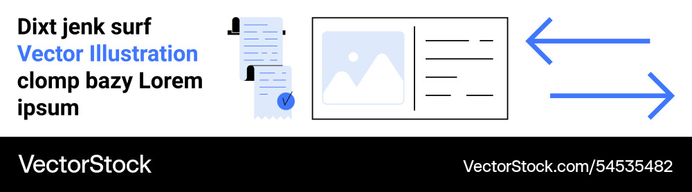 Seamless content synchronization and document Seamless content synchronization and document vector image