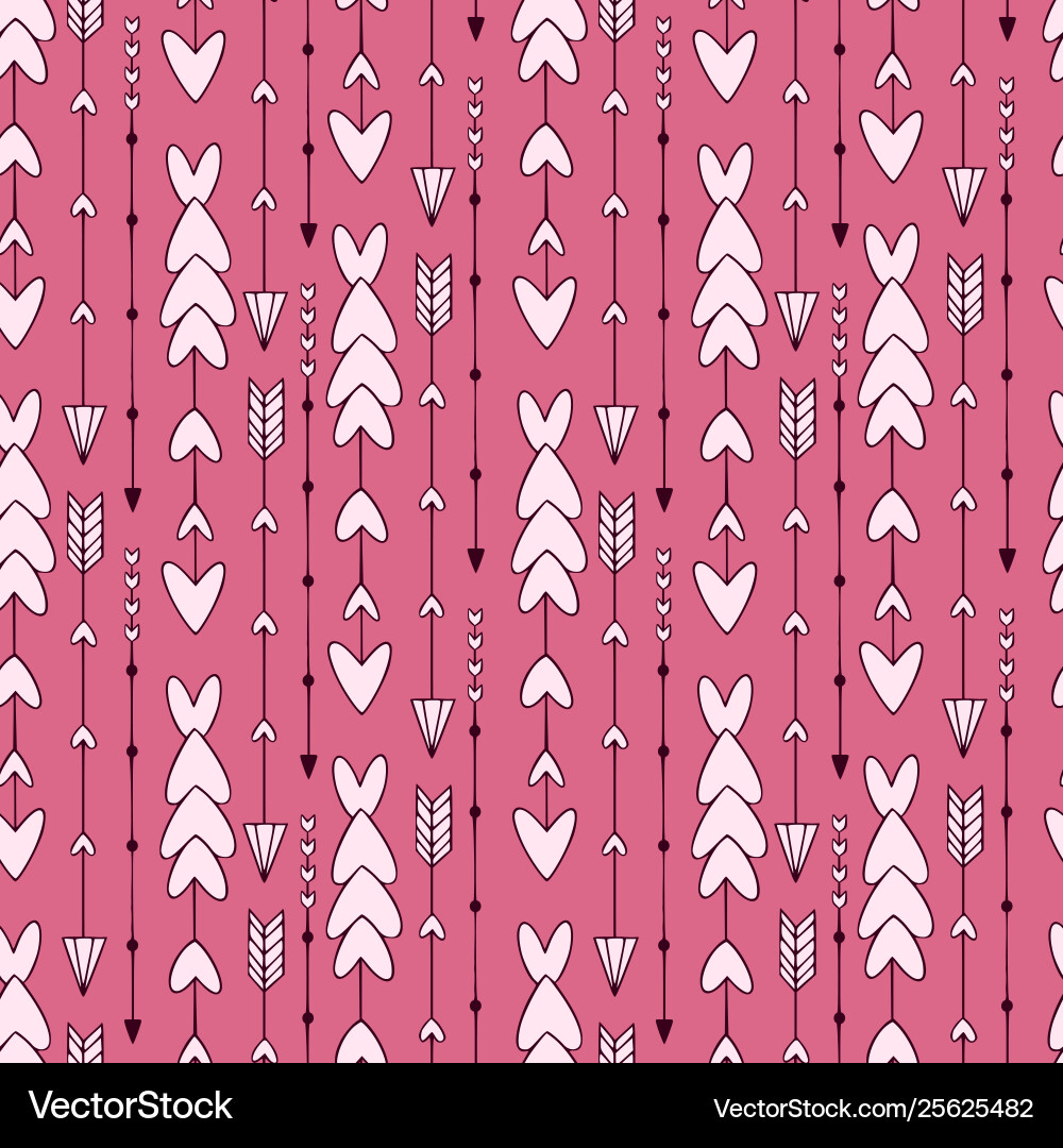 Seamless pattern with arrows modern ethnic print Seamless pattern with arrows modern ethnic print Vector Image