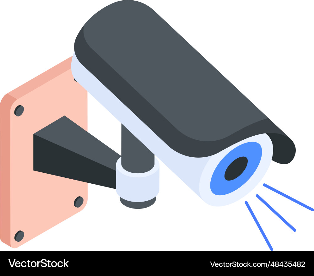 Security and hacking isometric icon Vector Image