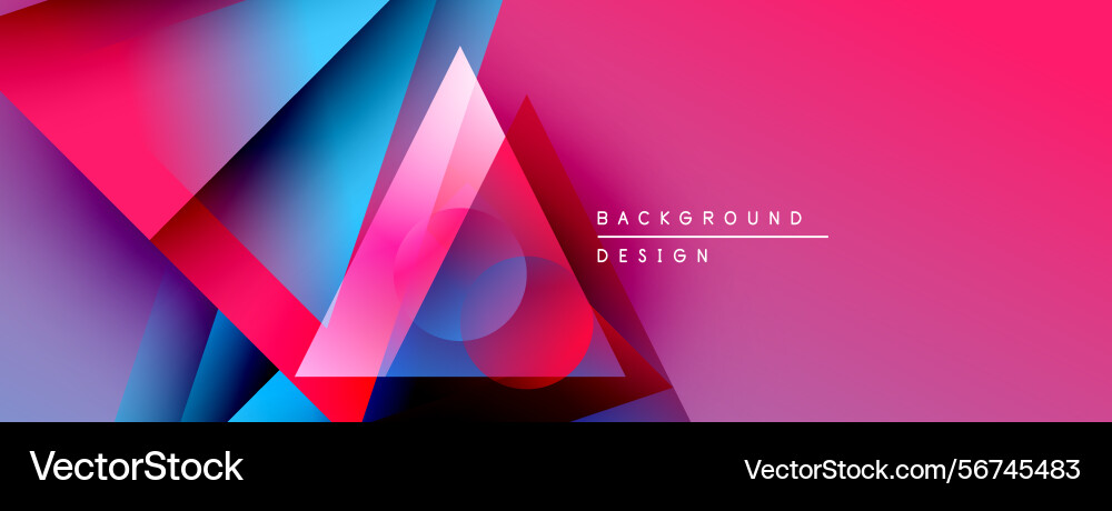 Abstract geometric shapes overlap creating Abstract geometric shapes overlap creating vector image