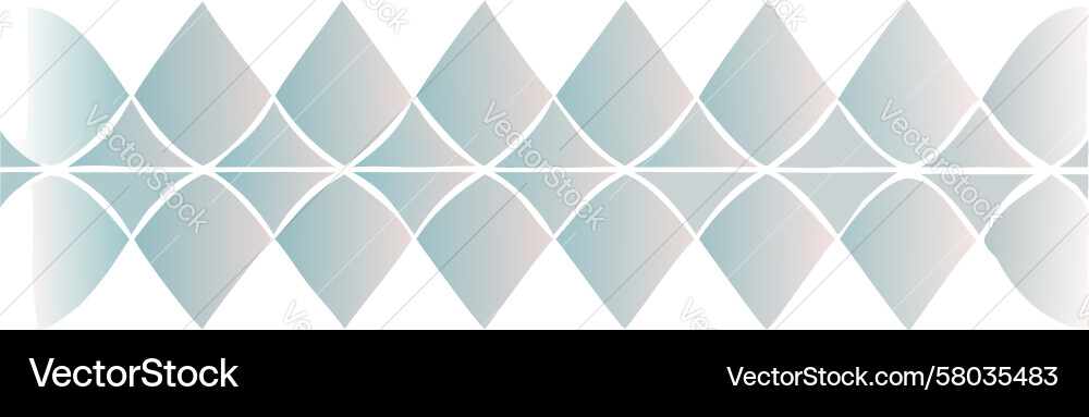 Dynamic Geometric Wave Tile Pattern Vector Image