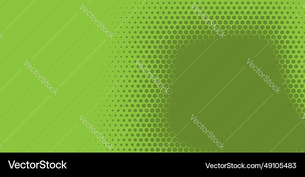 Geometric abstract hexagon two color background Vector Image