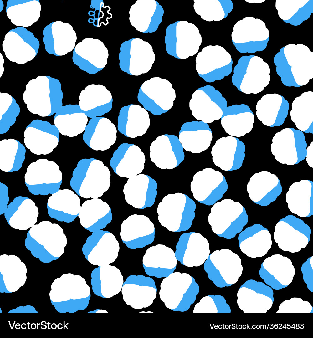Line project team base icon isolated seamless Vector Image