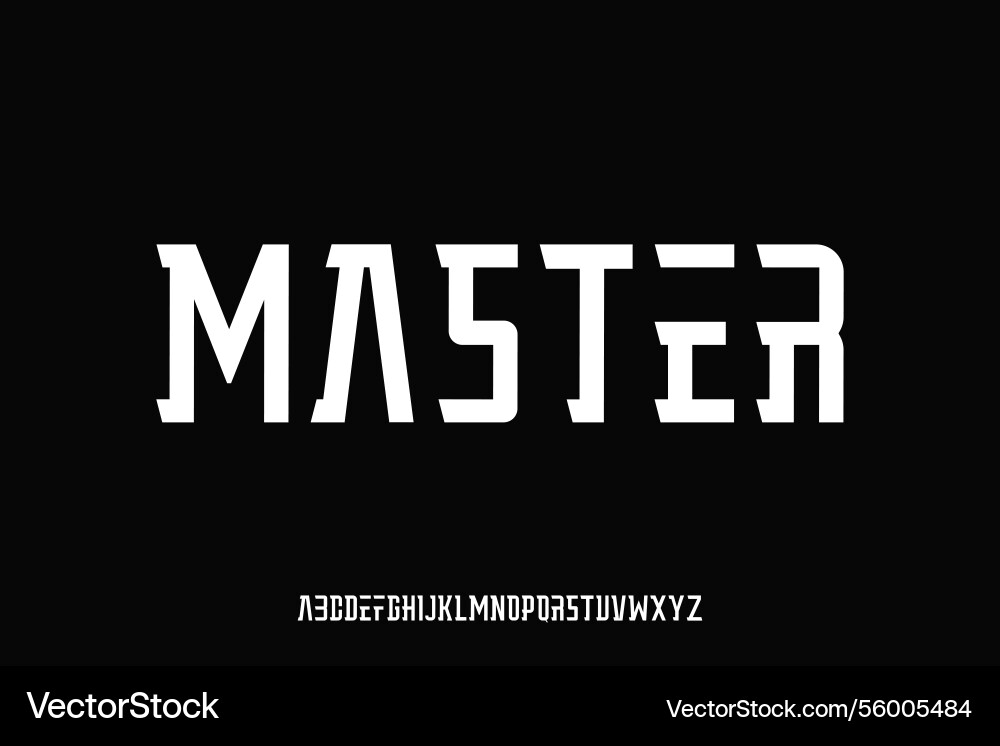 Display alphabet font design suitable Display alphabet font design suitable vector image