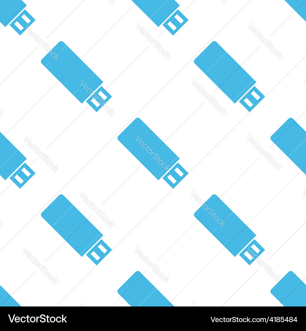 Flash drive seamless pattern vector image