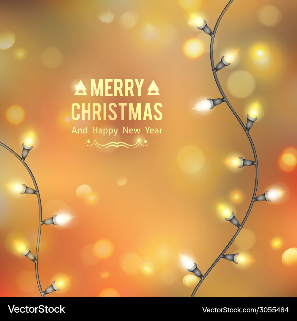 Window Garland Vector Garland Royalty Free Vector Image - VectorStock