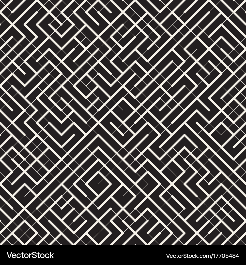 Irregular Line Grid Pattern Vector Image