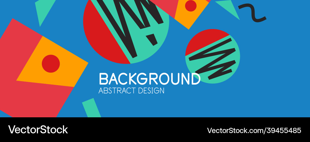 Abstract background blocks lines triangles Abstract background blocks lines triangles Vector Image