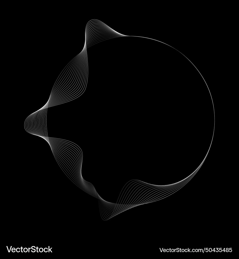Abstract background with circular lines shape Abstract background with circular lines shape vector image