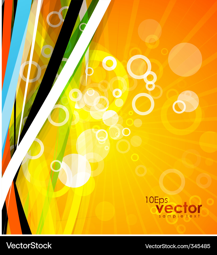 Dynamic Abstract Background Vector Image
