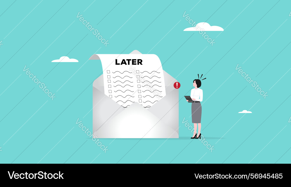 Strike notifications for completing work from Strike notifications for completing work from Vector Image