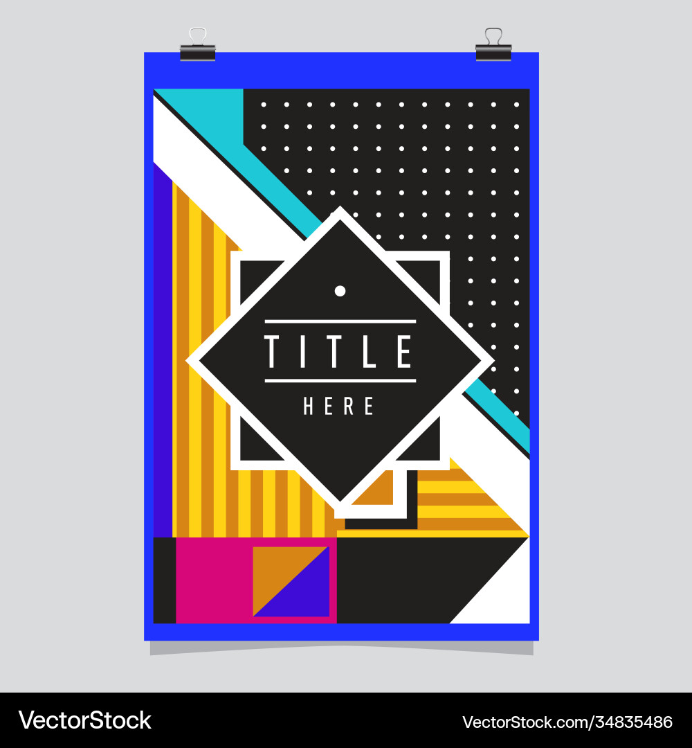 Abstract colorful geometric pattern background Abstract colorful geometric pattern background Vector Image