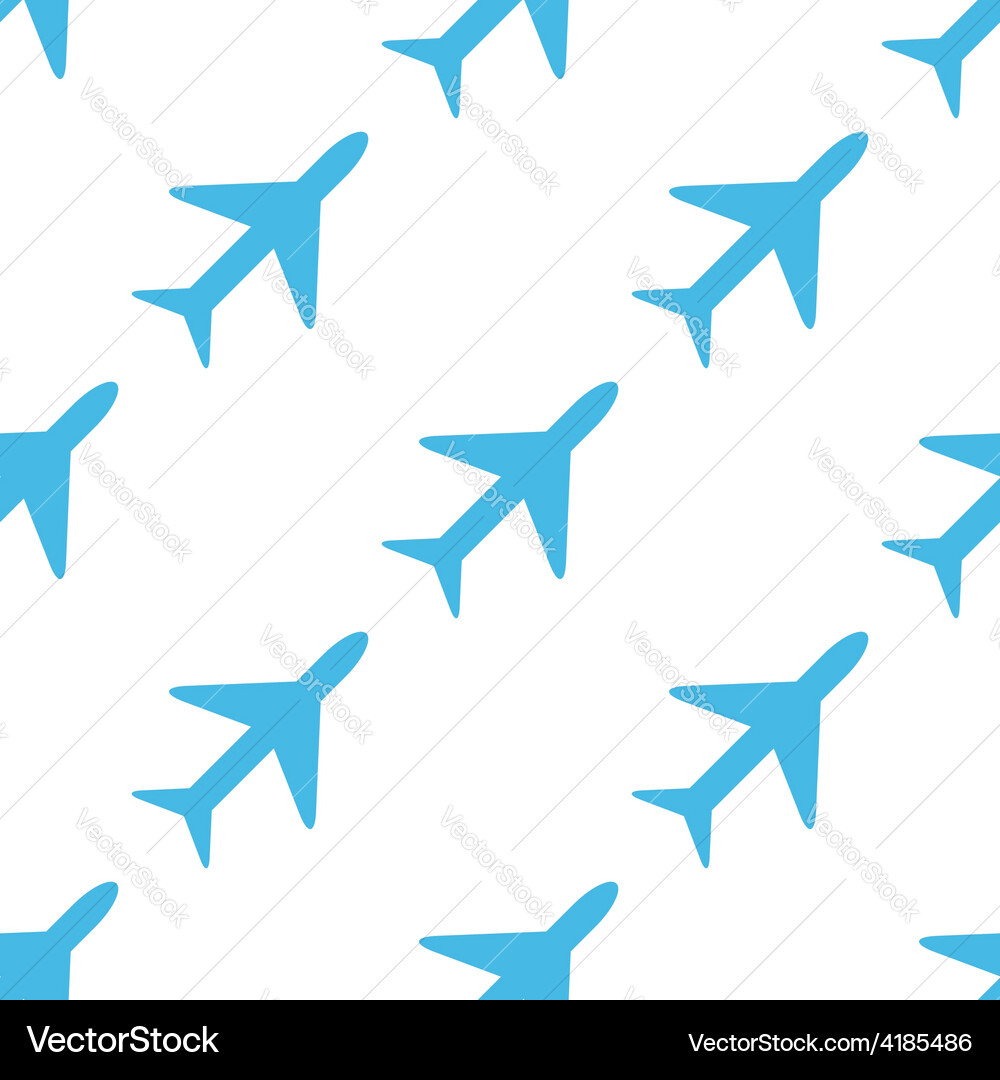 Plane seamless pattern Vector Image