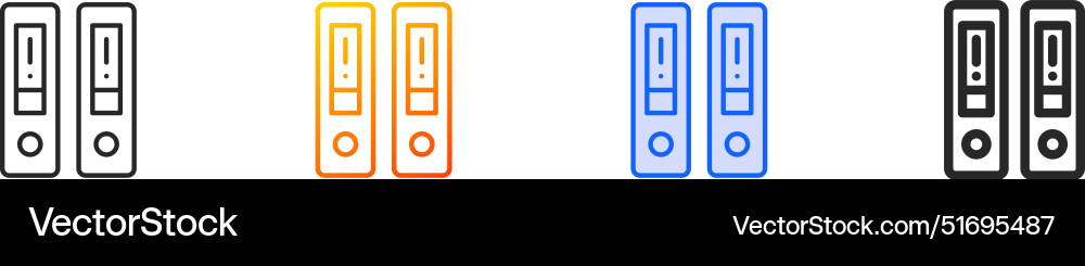 Documentation iconthin linear gradient blue Documentation iconthin linear gradient blue vector image