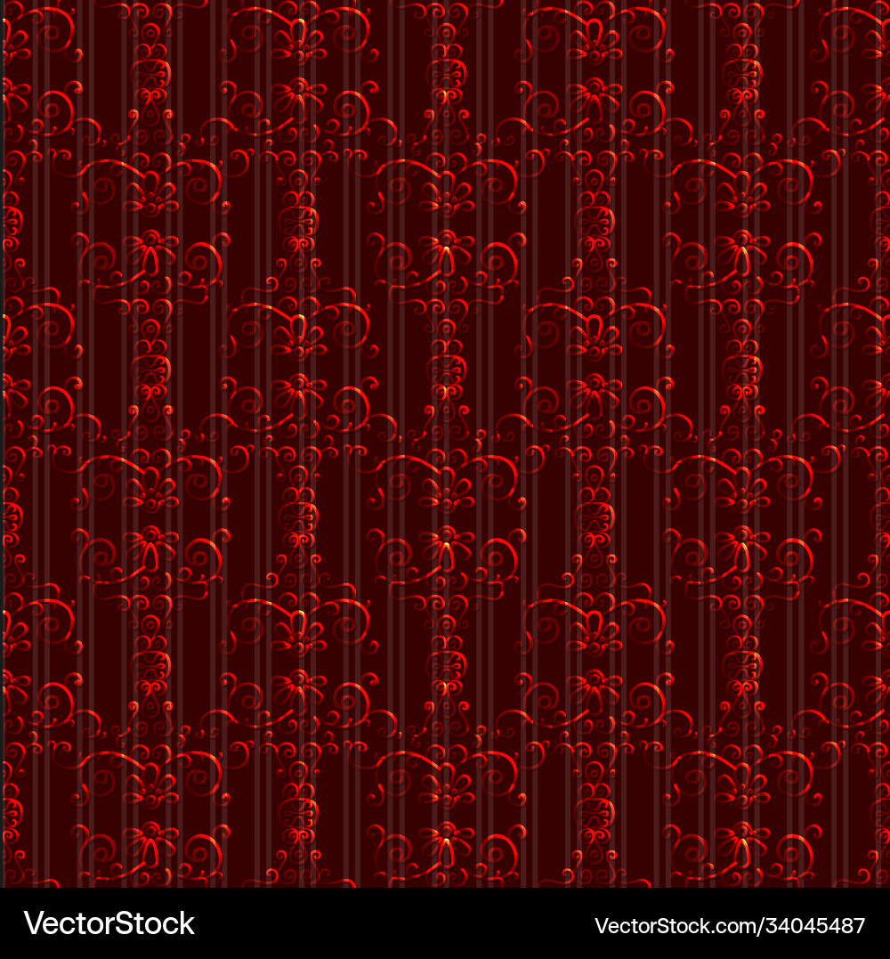 Mono line pattern for your design Vector Image