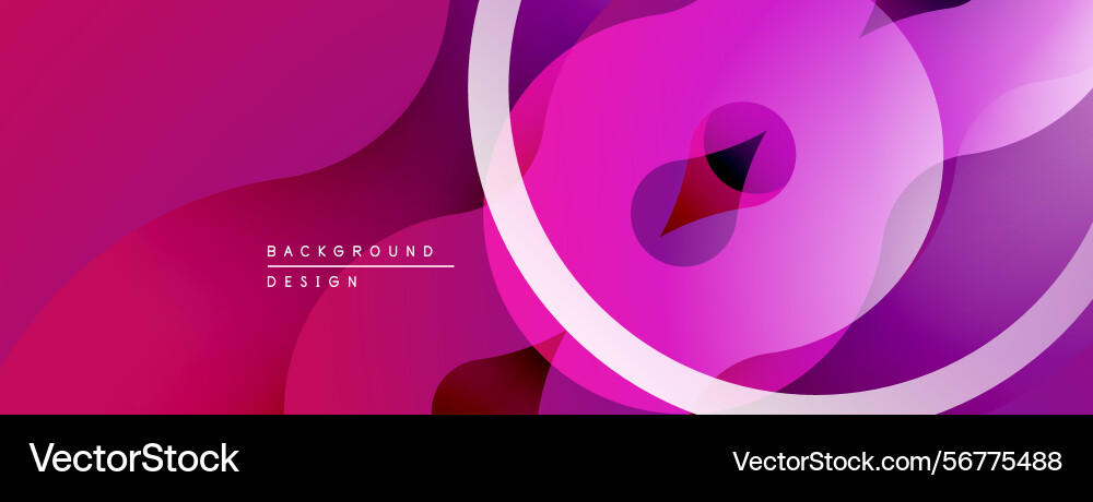 Abstract pink background overlapping circles Abstract pink background overlapping circles vector image