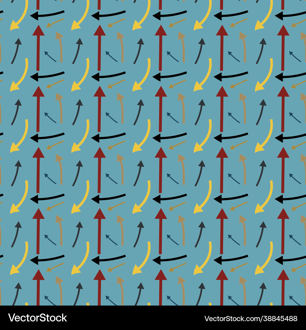 Arrow pattern 1 Vector Image