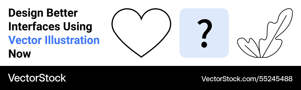 Create engaging user interfaces with simple Vector Image