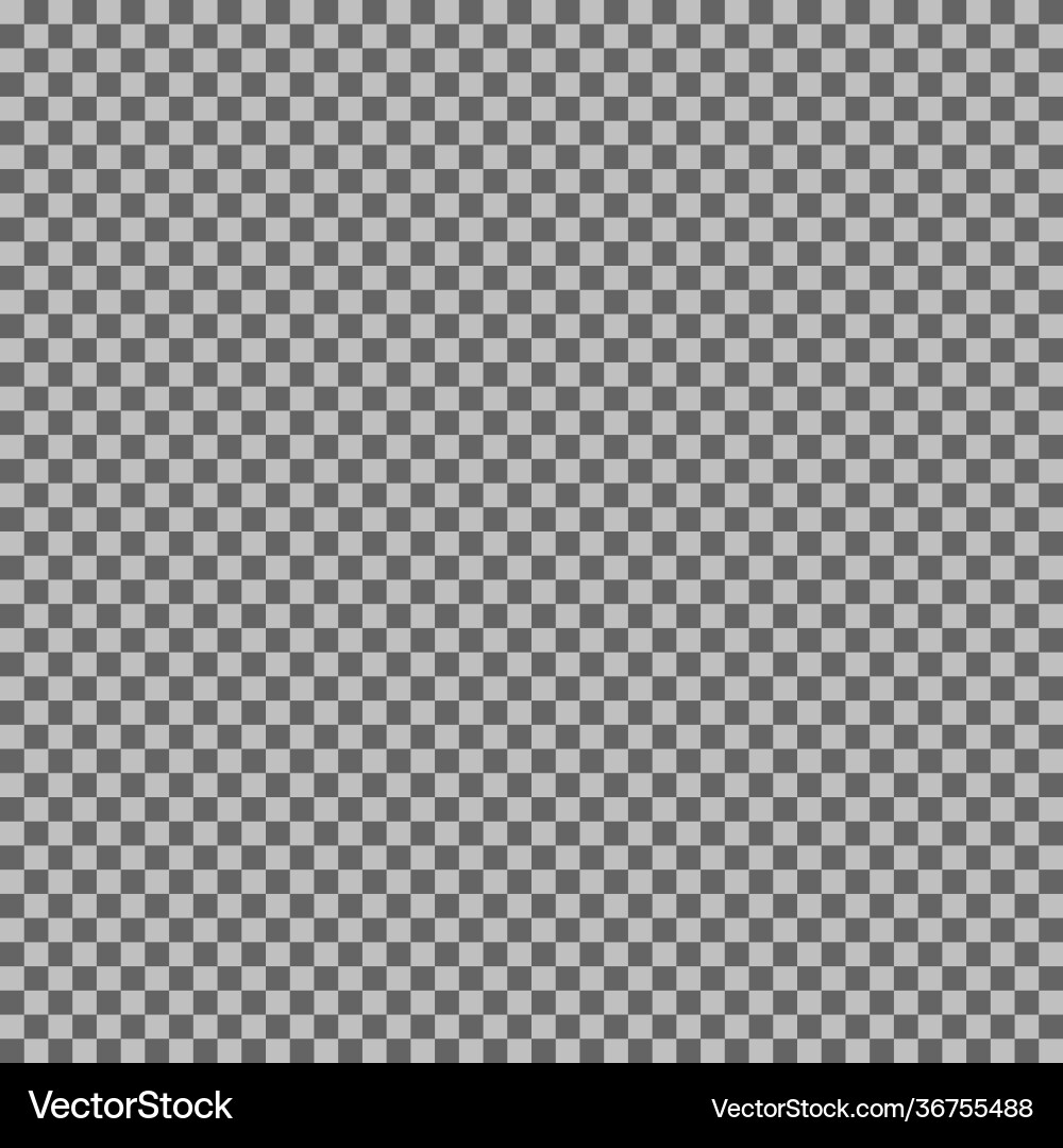 Empty square dark transparent pattern background vector image