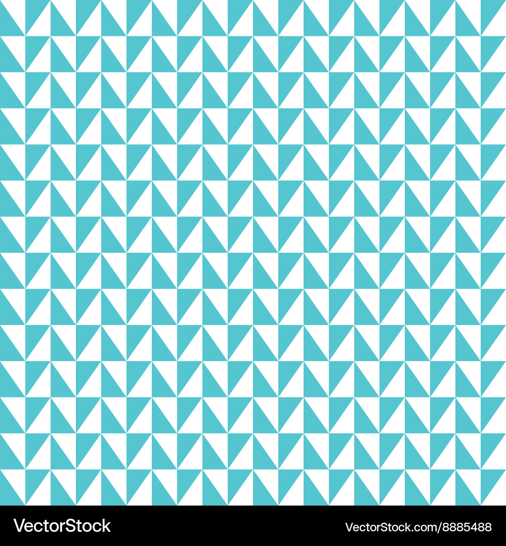 Retro Geometric Triangle Pattern vector image