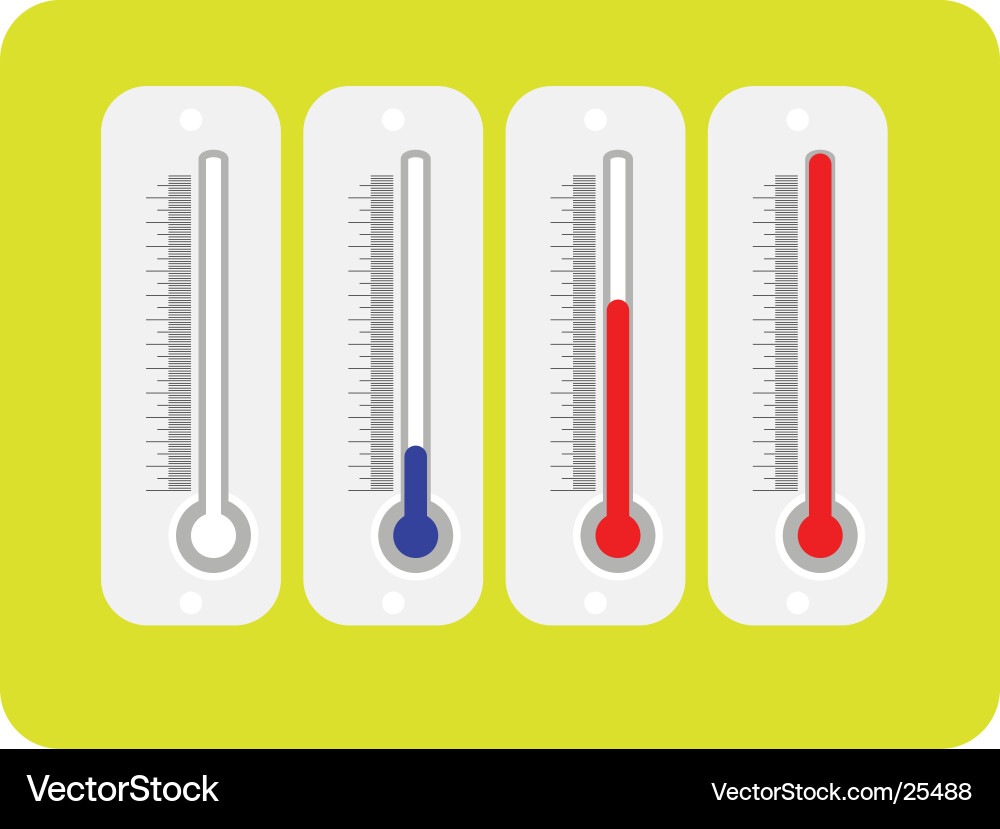 Thermometer Vector Image