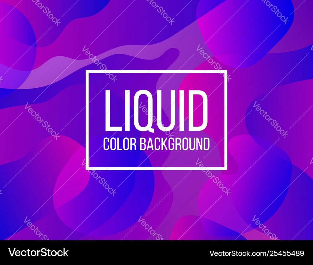 Abstract background with color fluid shapes Abstract background with color fluid shapes Vector Image