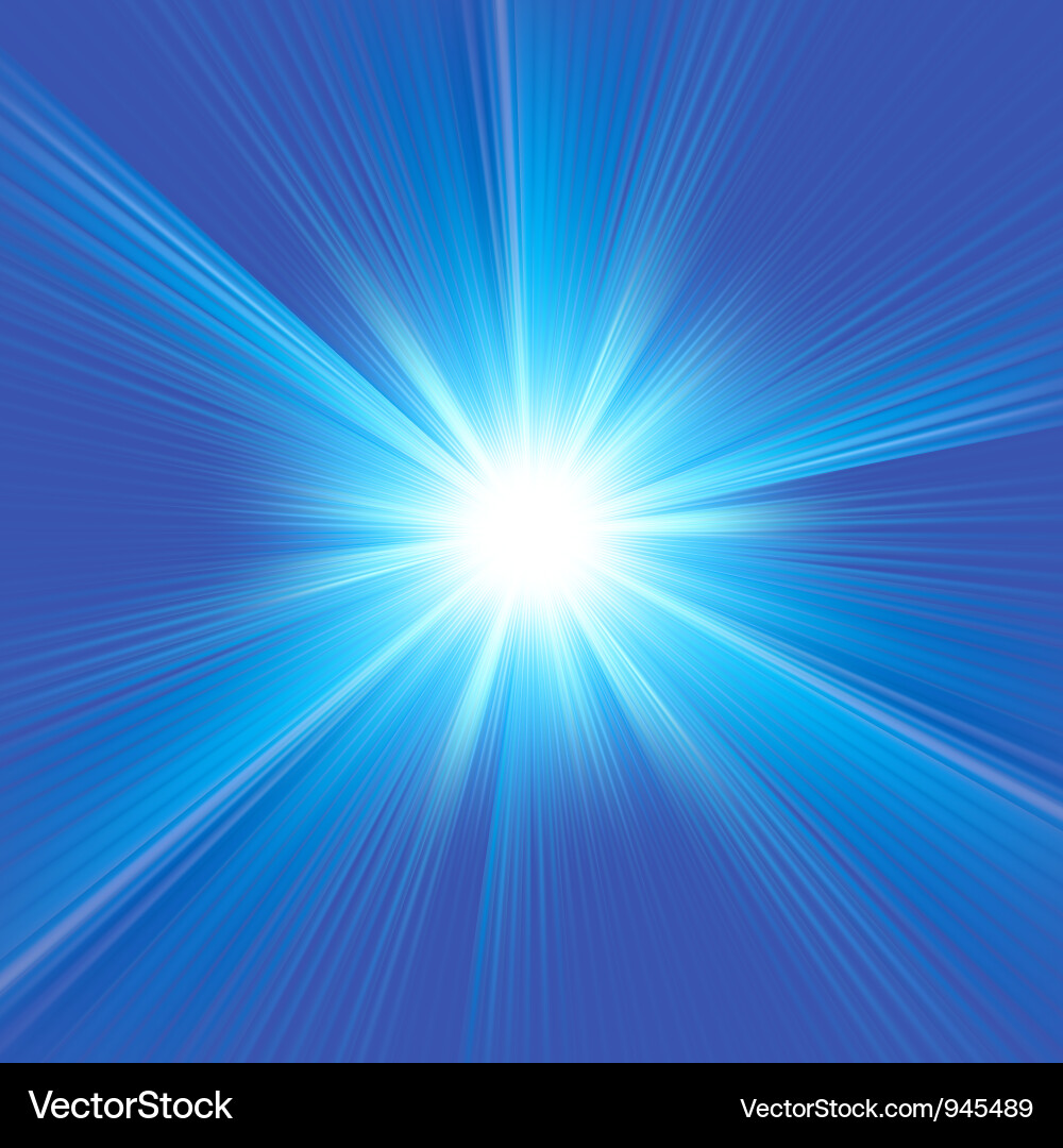 Dynamic Light Burst Background vector image
