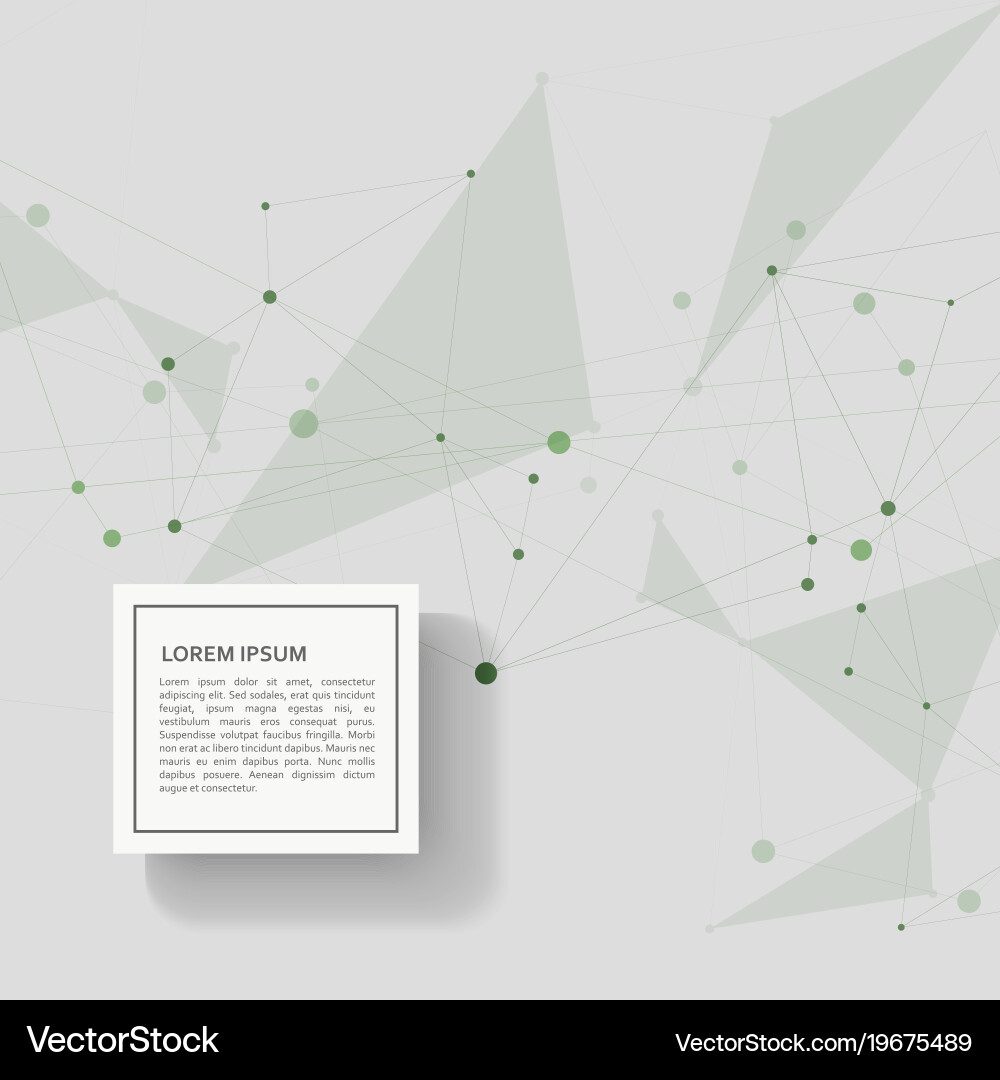 Technology connection background and abstract Vector Image