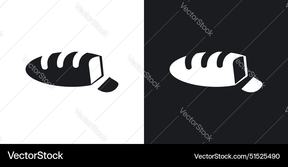Bread icon Royalty Free Vector Image - VectorStock