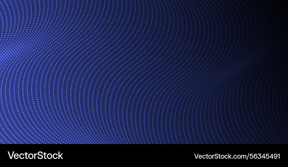 Abstract wave pattern in deep blue with light dots Abstract wave pattern in deep blue with light dots vector image
