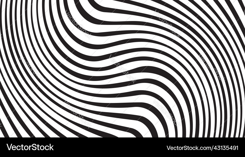 Abstract zig zag line wave background Vector Image