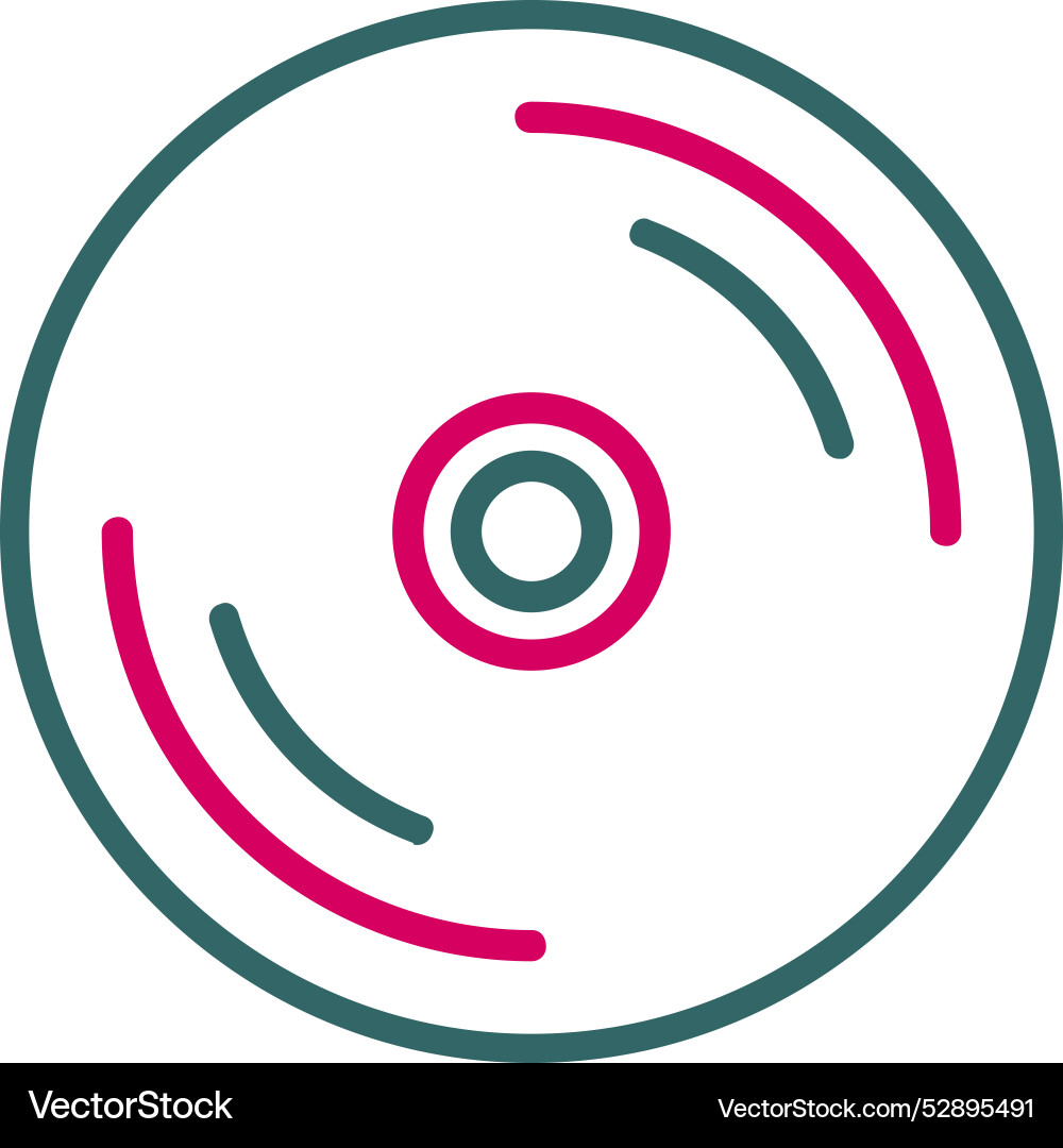 Compact disk icon design Vector Image
