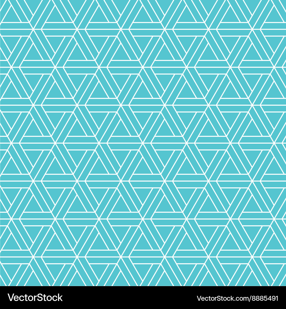 Geometric Triangle Pattern vector image