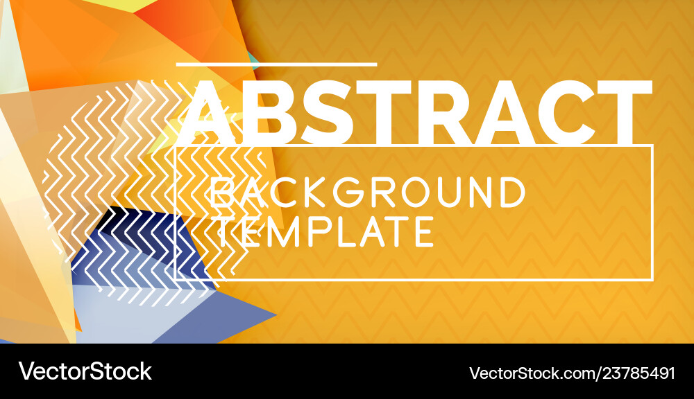 Triangular low poly background design Triangular low poly background design Vector Image