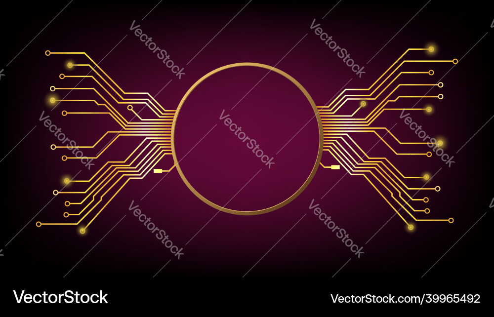 Design element in techno style with copy space Design element in techno style with copy space Vector Image