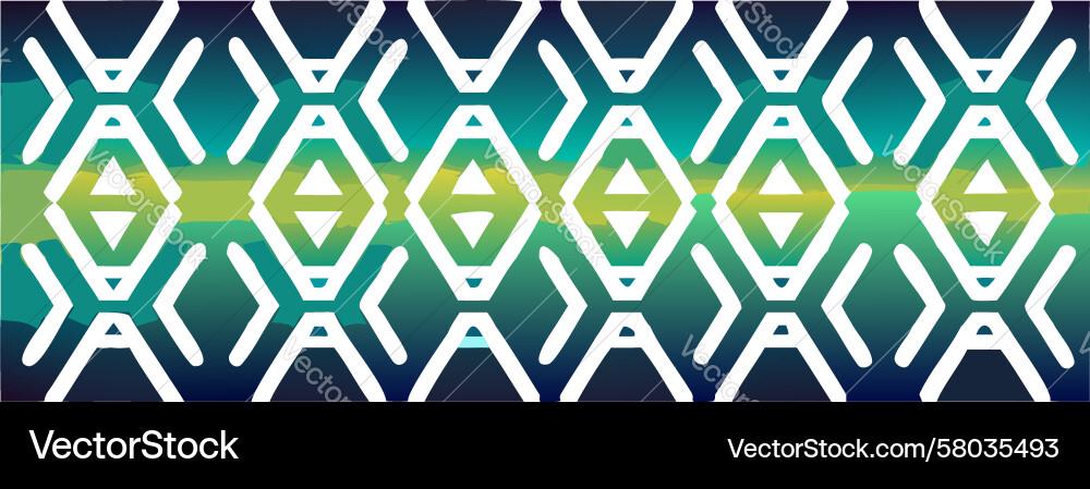 Dynamic Diamond Chevron Pattern Vector Image