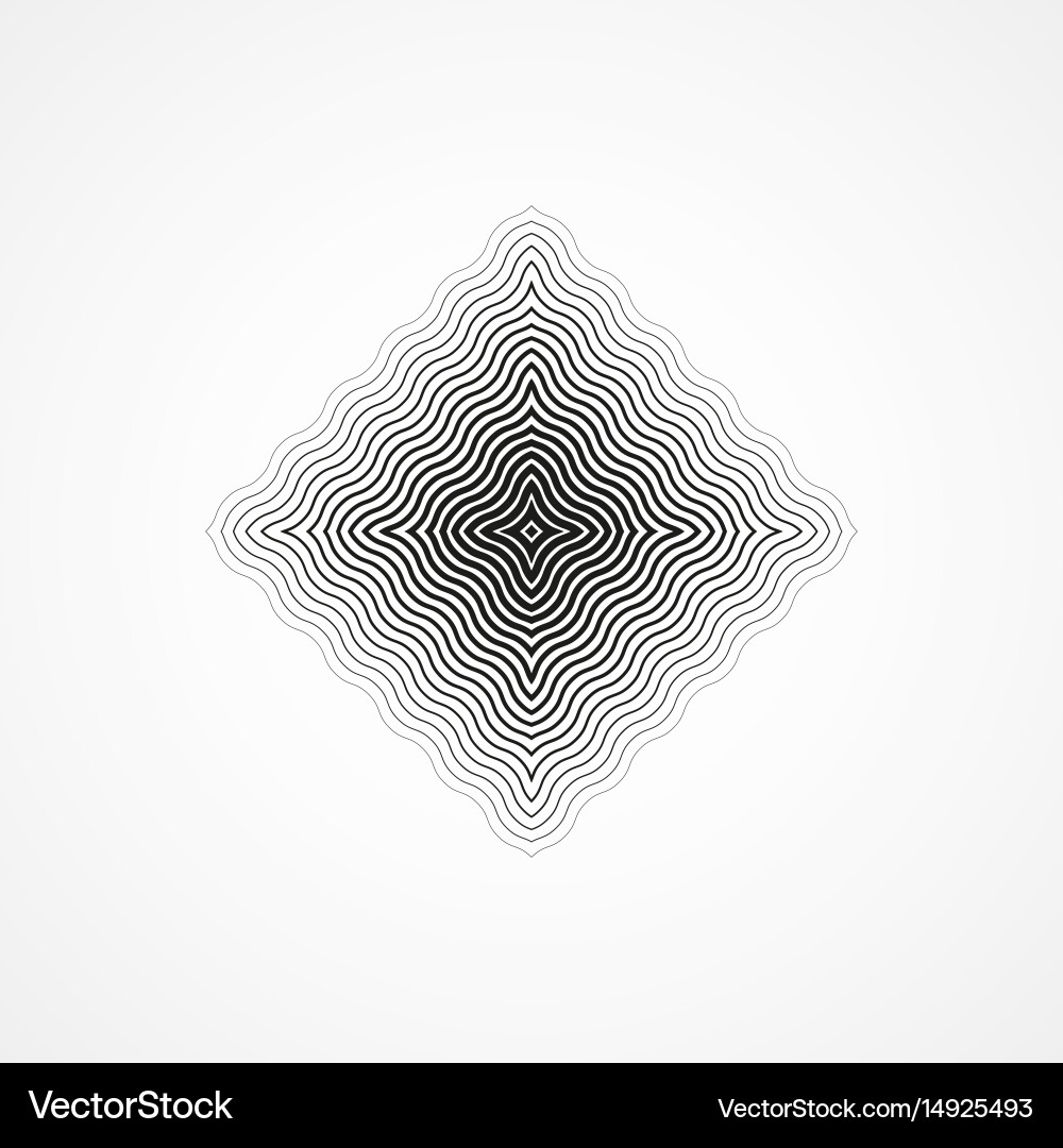 Halftone Shape Pattern vector image