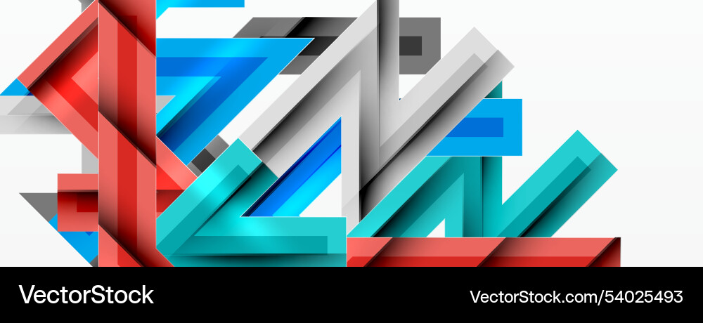Line zig zag dynamic geometric abstract background Line zig zag dynamic geometric abstract background vector image
